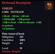 Firebrand Breastplate