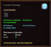 Crystal of Energy