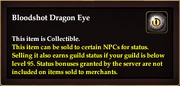 Bloodshot Dragon Eye
