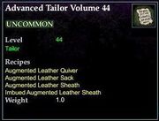Advanced Tailor Volume 44