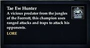 Tae Ew Hunter