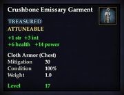 Crushbone Emissary Garment