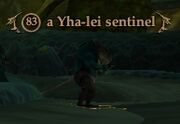 A Yha-lei sentinel