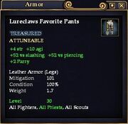 Lureclaws Favorite Pants