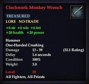 Clockwork Monkey Wrench