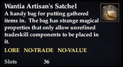 Wantia Artisan's Satchel