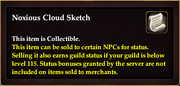 Noxious Cloud Sketch
