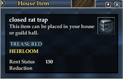 Closed rat trap