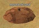 mound of sand