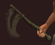 Iron Crescent Axe (Equipped)