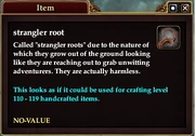 Strangler root