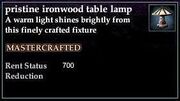 Ironwood Table Lamp