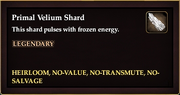 Primal Velium Shard (Currency)