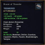 Bracer of Thunder