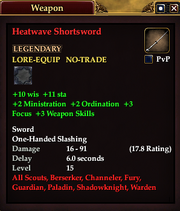 Heatwave Shortsword