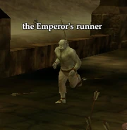 The Emperor's runner
