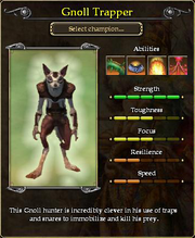 Gnoll Trapper arena stats