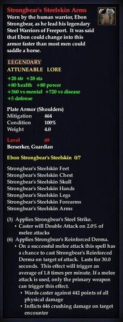 Strongbear's Steelskin Arms