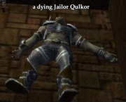 A dying Jailor Qulkor