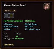 Slayer's Poison Pouch