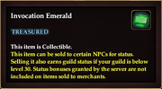 Invocation Emerald