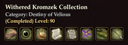 Withered Kromzek Collection