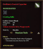 Outfitter's Cranial Capacitor