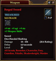 Forged Sword