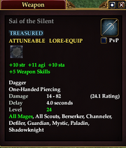 Sai of the Silent