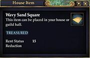 Wavy Sand Square