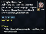 Otyugh (Berserker)