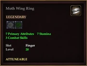 Moth Wing Ring