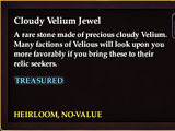 Cloudy Velium Jewel