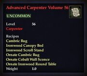 Advanced Carpenter Volume 56