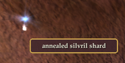 Annealed silvril shard