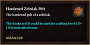 Hardened Zelniak Pelt