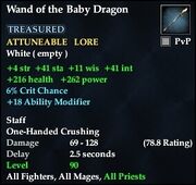Wand of the Baby Dragon