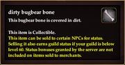 Dirty bugbear bone
