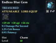 Endless Blue Gem