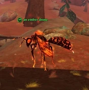 An ember drone