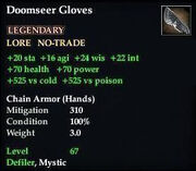 Doomseer Gloves