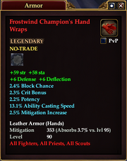 Frostwind Champion's Hand Wraps