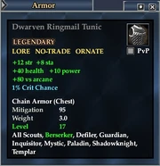 Dwarven Ringmail Tunic (HQ Reward)