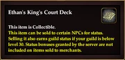 Ethan's King's Court Deck