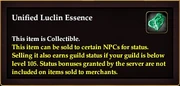 Unified Luclin Essence