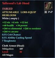 Yallessul's Lab Hood