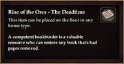 Rise of the Orcs - The Deadtime (Book)