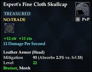 Expert's Fine Cloth Skullcap