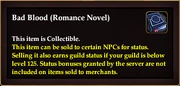 Bad Blood (Romance Novel)