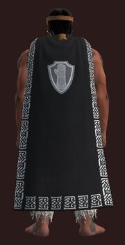 Cloak of the Armourer worn